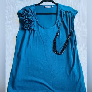 NY&Co Flower Detail Shirt